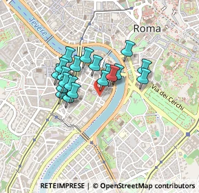 Mappa Via di Santa Cecilia, 00153 Roma RM, Italia (0.337)