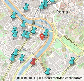 Mappa Via di Santa Cecilia, 00153 Roma RM, Italia (0.7035)