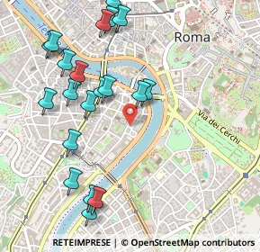 Mappa Via di Santa Cecilia, 00153 Roma RM, Italia (0.6065)