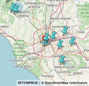 Mappa Via di Santa Cecilia, 00153 Roma RM, Italia (21.4625)