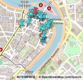 Mappa Via di Santa Cecilia, 00153 Roma RM, Italia (0.2015)