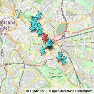 Mappa Via Biancamano, 00185 Roma RM, Italia (1.54111)