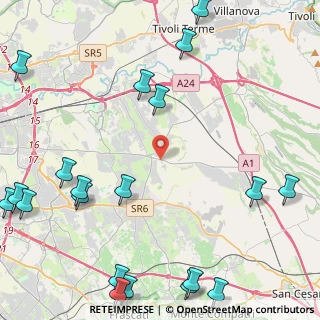 Mappa Via Perazzeto, 00132 Roma RM, Italia (7.051)