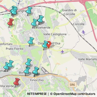 Mappa Via Perazzeto, 00132 Roma RM, Italia (3.34235)
