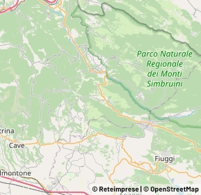 Mappa 00021 Affile RM, Italia (7.7525)