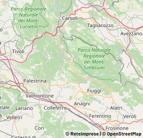 Mappa 00021 Affile RM, Italia (13.826)