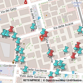 Mappa Via delle Celidonie, 00171 Roma RM, Italia (0.08966)