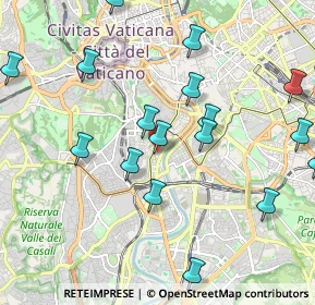 Mappa Viale di Trastevere, 00153 Roma RM, Italia (2.7025)