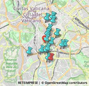 Mappa Viale di Trastevere, 00153 Roma RM, Italia (1.347)