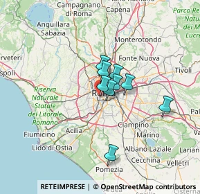 Mappa Via Napoleone Parboni, 00153 Roma RM, Italia (15.40273)