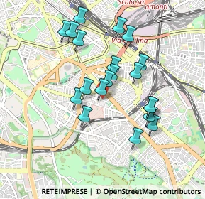 Mappa Via Domodossola, 00183 Roma RM, Italia (0.8615)