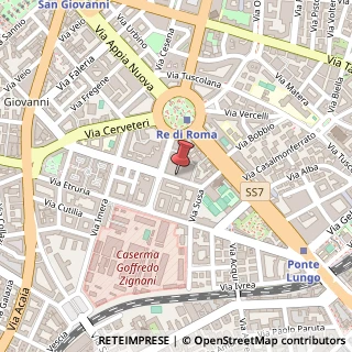 Mappa Via Domodossola, 15, 00183 Roma, Roma (Lazio)