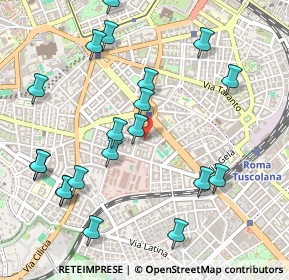 Mappa Via Domodossola, 00183 Roma RM, Italia (0.615)