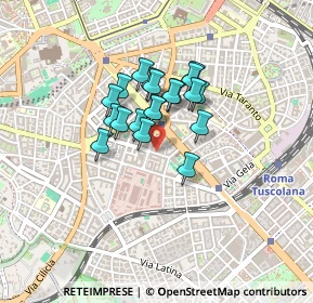 Mappa Via Domodossola, 00183 Roma RM, Italia (0.301)