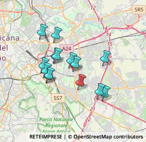 Mappa Via dei Glicini, 00172 Roma RM, Italia (3.02571)