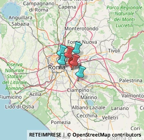 Mappa Via dei Glicini, 00172 Roma RM, Italia (14.28571)