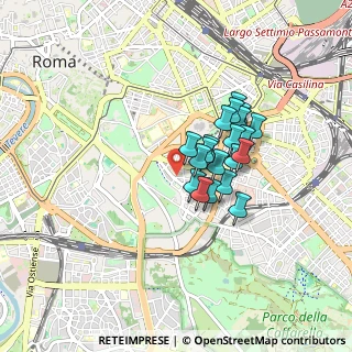 Mappa Via Taurasia, 00183 Roma RM, Italia (0.654)