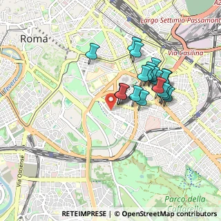 Mappa Largo Pannonia, 00183 Roma RM, Italia (0.8335)