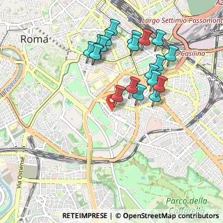 Mappa Via Taurasia, 00183 Roma RM, Italia (1.0305)