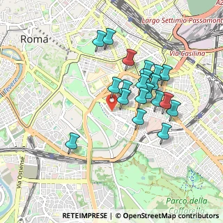 Mappa Largo Pannonia, 00183 Roma RM, Italia (0.8365)