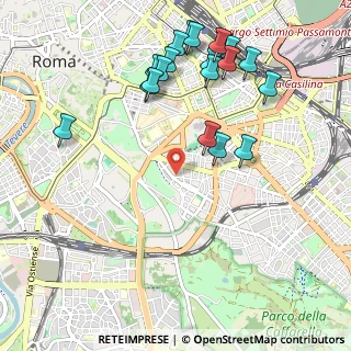 Mappa Via Taurasia, 00183 Roma RM, Italia (1.237)