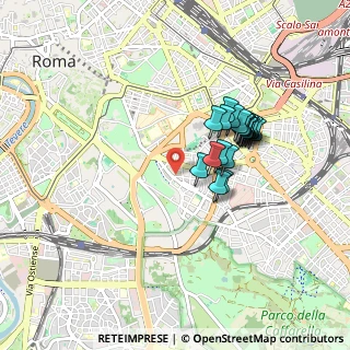Mappa Via Taurasia, 00183 Roma RM, Italia (0.7715)