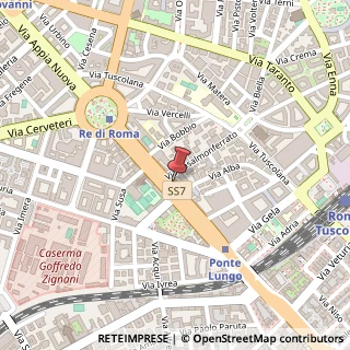 Mappa Via Appia Nuova, 211/e, 00183 Roma, Roma (Lazio)