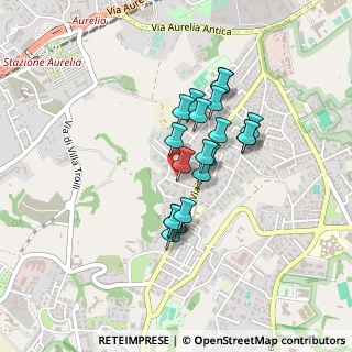 Mappa Via dei Brusati, 00163 Roma RM, Italia (0.344)