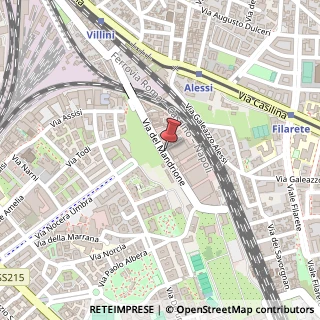 Mappa Via del Mandrione, 63, 00181 Roma, Roma (Lazio)