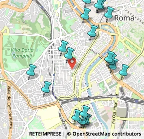 Mappa Via Francesco dall'Ongaro, 00152 Roma RM, Italia (1.3525)