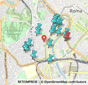 Mappa Via Francesco dall'Ongaro, 00152 Roma RM, Italia (0.8375)