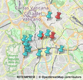 Mappa Via Francesco dall'Ongaro, 00152 Roma RM, Italia (1.68643)
