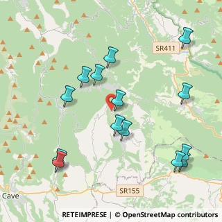 Mappa SP 38c, 00030 Bellegra RM, Italia (4.78857)