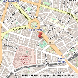 Mappa Via Domodossola, 29, 00183 Roma, Roma (Lazio)
