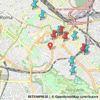 Mappa Via Elvia Recina, 00183 Roma RM, Italia (1.17455)