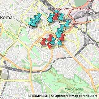 Mappa Via Elvia Recina, 00183 Roma RM, Italia (0.9455)