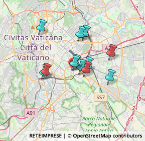 Mappa Via Elvia Recina, 00183 Roma RM, Italia (2.665)