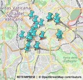 Mappa Via Ligorio Pirro, 00153 Roma RM, Italia (1.5505)