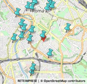 Mappa Via Ligorio Pirro, 00153 Roma RM, Italia (1.3255)