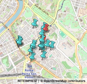 Mappa Via Ligorio Pirro, 00153 Roma RM, Italia (0.3475)