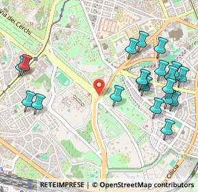 Mappa Viale dell Terme di Caracalla, 00153 Roma RM, Italia (0.6475)