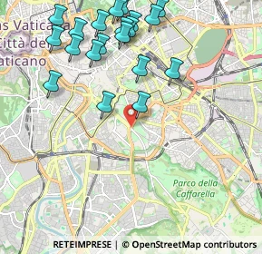 Mappa Viale dell Terme di Caracalla, 00153 Roma RM, Italia (2.5445)