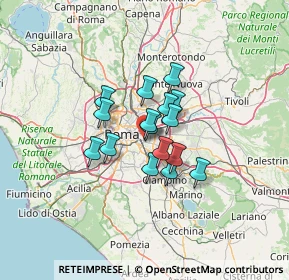 Mappa Via Artena, 00177 Roma RM, Italia (8.7)