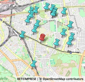 Mappa Via Artena, 00177 Roma RM, Italia (1.12)
