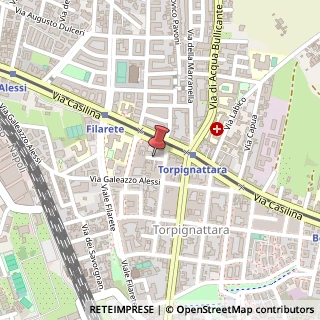 Mappa Via Adriatica Nord, nr. 240, 00176 Roma, Roma (Lazio)