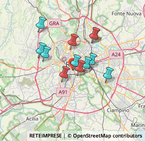 Mappa Piazza di S Maria Liberatrice, 00153 Roma RM, Italia (5.5125)