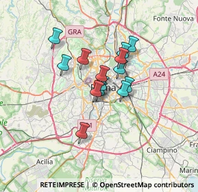 Mappa Via Rubattino, 00153 Roma RM, Italia (4.81929)