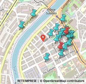 Mappa Via Rubattino, 00153 Roma RM, Italia (0.2515)