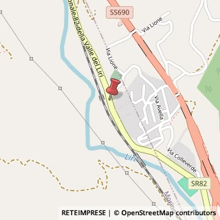 Mappa Via Nazionale Pero Dei Santi, 11, 67050 Civita d'Antino, L'Aquila (Abruzzo)