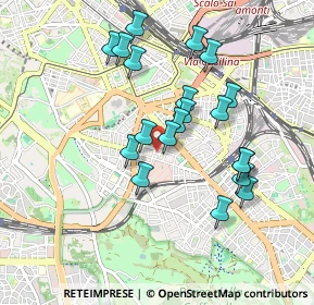 Mappa Via Trebula, 00183 Roma RM, Italia (0.896)